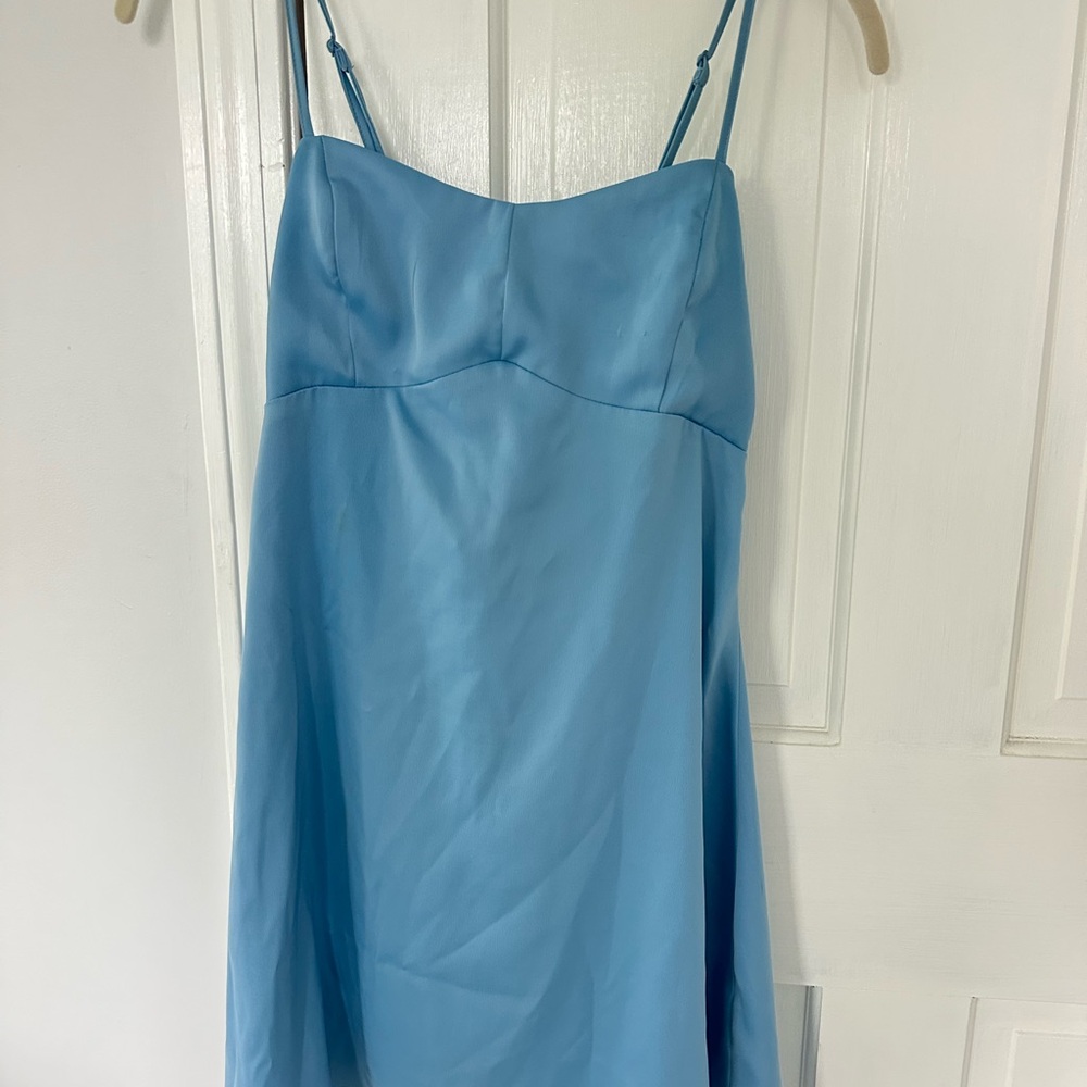 Urban Outfitters Light Blue Slip Dress